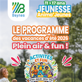 Programme Jeunesse - vacances d'été