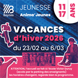 Programme Jeunesse - Vacances d'hiver