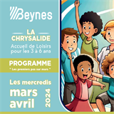 Programme des Mercredis - La Chrysalide