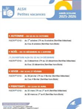 ALSH  petites vacances 2025-2026