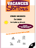 Plaquette vacances sportives été 2025
