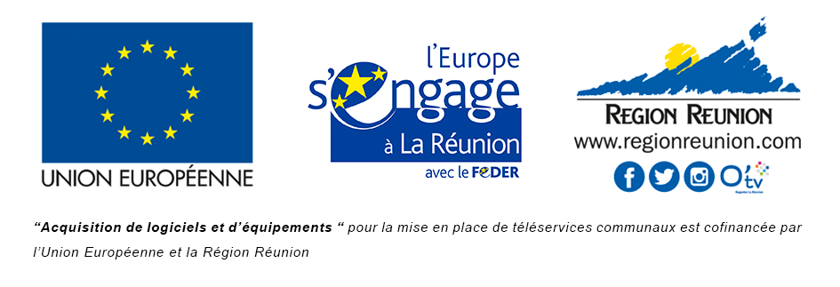 Projet cofinancé par l'Union Européenne et la Région Réunion