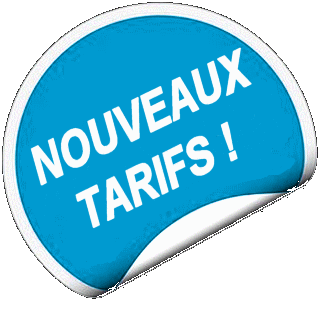 AU 10/07/23 : NOUVEAUX TARIFS