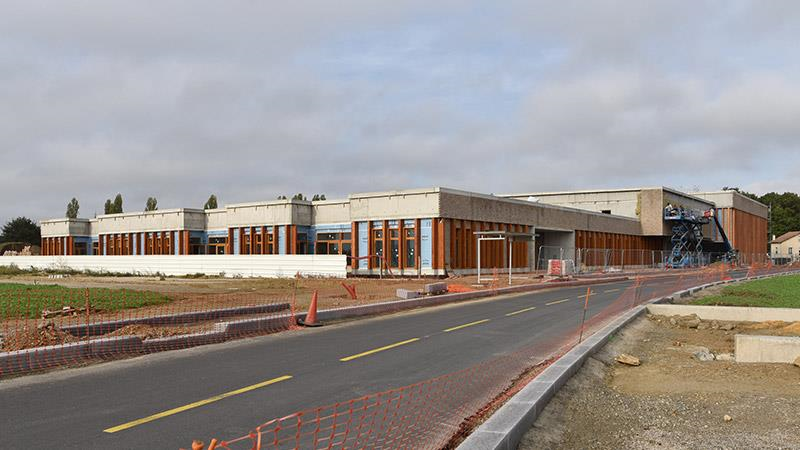 Le nouveau groupe scolaire baptisé Claudie Haigneré