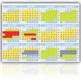 Calendrier des dates de réservation à respecter 2025-2026