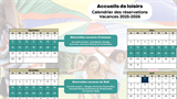 Al-Calendrier des réservations 2025/2026