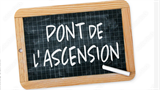 Information pont de l'Ascension 2023