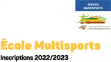 École  Multisports 2022/2023
