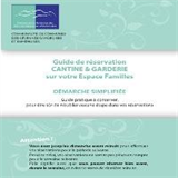 Guide des réservations "Cantine et Garderie"