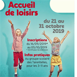 Inscription Accueil de loisirs AUTOMNE 2019 Inscription Accueil de loisirs AUTOMNE 2019