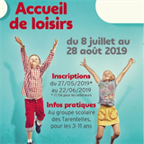 Inscription Accueil de loisirs Eté 2019 Inscription Accueil de loisirs Eté 2019