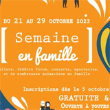 Evènement : La semaine en famille