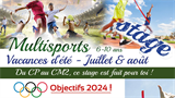 Planning Multisports des vacances d'été 2023