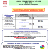 Guide des centres de loisirs des écoles privées