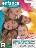 Dossier d'inscriptions péri et extrascolaires 2026-2027