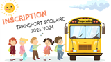 Inscription transport scolaire 2023/2024