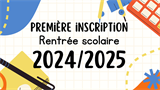 Dossier unique d'inscription Scolaire et Périscolaire 2024/2025