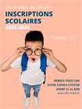 A lire...Inscriptions scolaires 2024