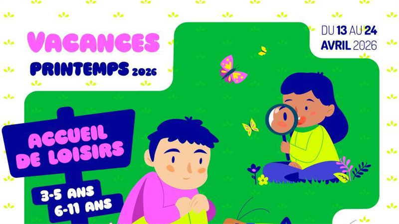 ALSH - Livret vacances de printemps 2026