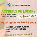 Accueil de loisirs automne 2022 Accueil de loisirs automne 2022