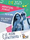 Vacances d'été 2025 : Programme des animations jeunes