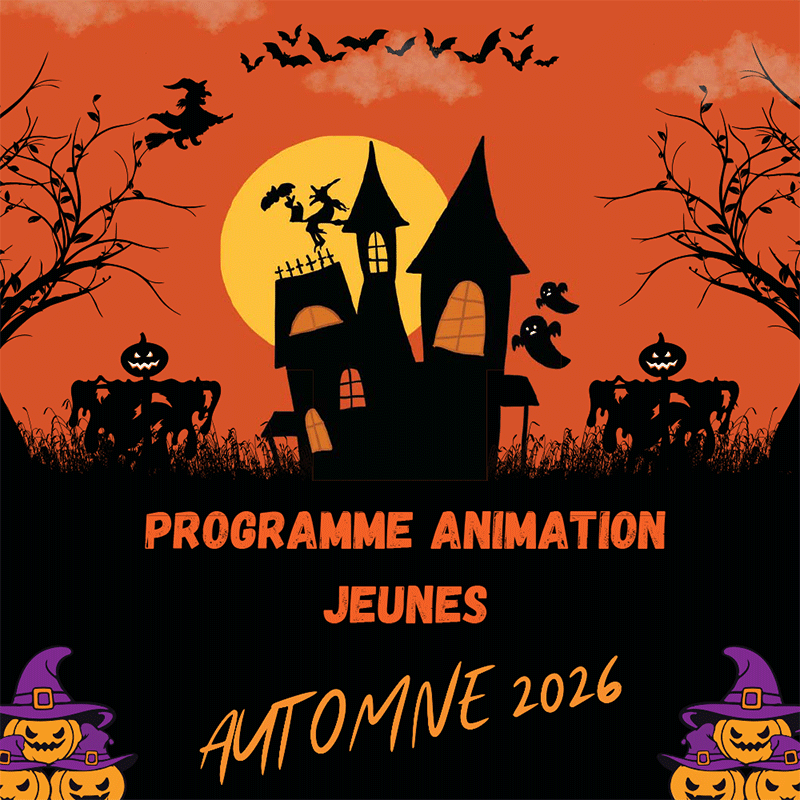 Animations jeunes vacances Collégiens Automne 2026