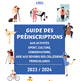 Règlement intérieur des activités culturelles, sportives, du Conservatoire et de la jeunesse 2023/2024