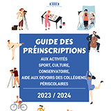 Tarifs des activités Culture-Loisirs, Sport, Conservatoire et Jeunesse 2023/2024