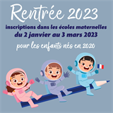 Rentrée scolaire 2023