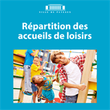Répartition des accueils de loisirs pour les vacances d'été 2025