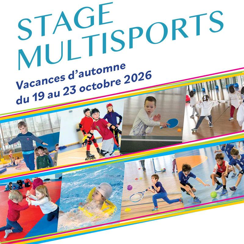 Stages multisports Automne 2026