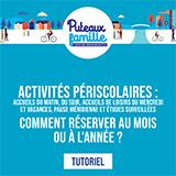 Tutoriel réservation des activités périscolaires