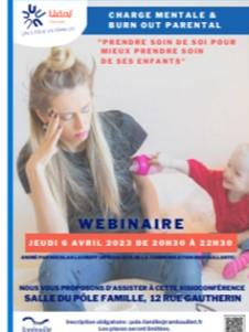 Visioconférence Charge mentale et Burn out parental