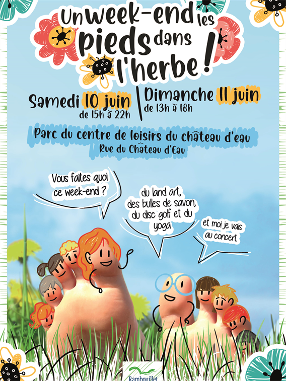 Un week-end les pieds dans l’herbe