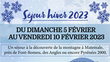 Séjour Hiver 2023 Séjour Hiver 2023