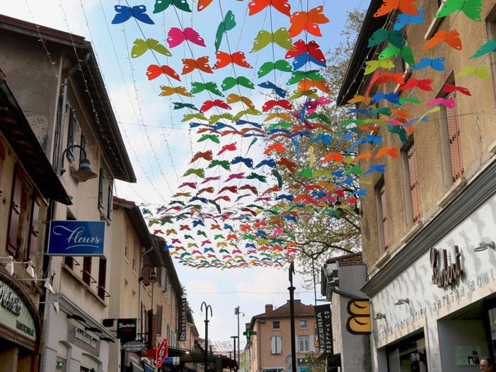 La Grande rue en mode piéton le dimanche matin