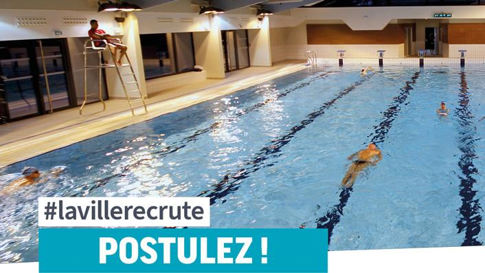 La Ville recrute des maîtres nageurs sauveteurs