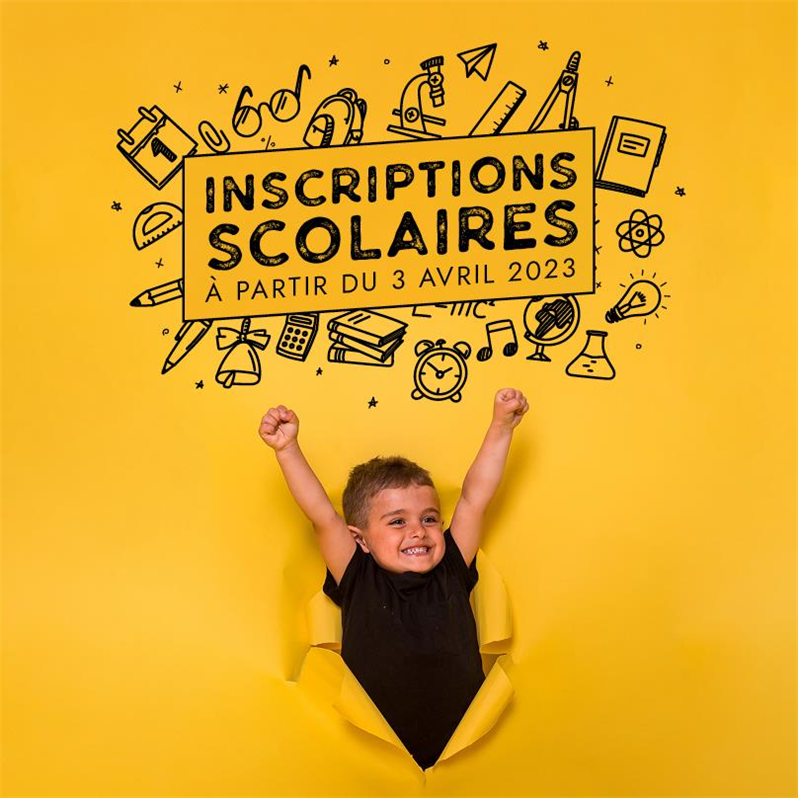 INSCRIPTION SCOLAIRES RENTREE 2023