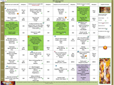 Menu des crèches, octobre 2023