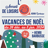 INSCRIPTION ACCUEILS DE LOISIRS NOEL 2023