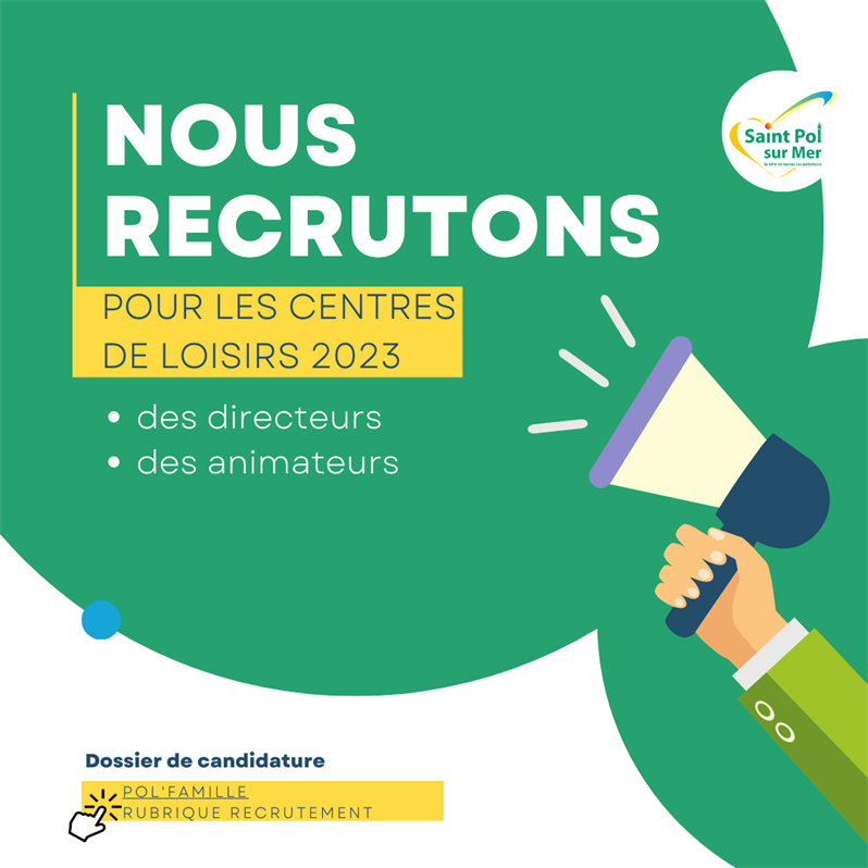 DOSSIER DE RECRUTEMENT DIRECTEUR - CENTRE DE LOISIRS 2024