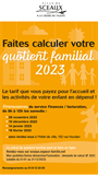 Calcul du Quotient Familial 2023