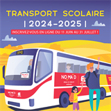 Transports scolaires / NOMAD Car : inscription 2024/2025