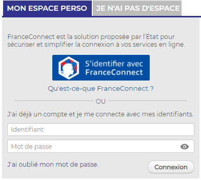 Image : Connexion - Mon Espace en Ligne