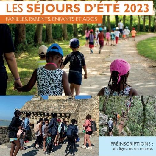 Séjours d'été 2023 : les pré-inscriptions sont ouvertes !