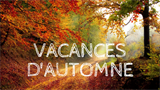 Programme vacances d'automne 2025