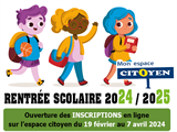 Dossier d'inscription rentrée 2024-2025